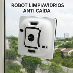 GENERICO - Robot Limpiavidrios Anticaída Inteligente Limpieza Automática y Segura