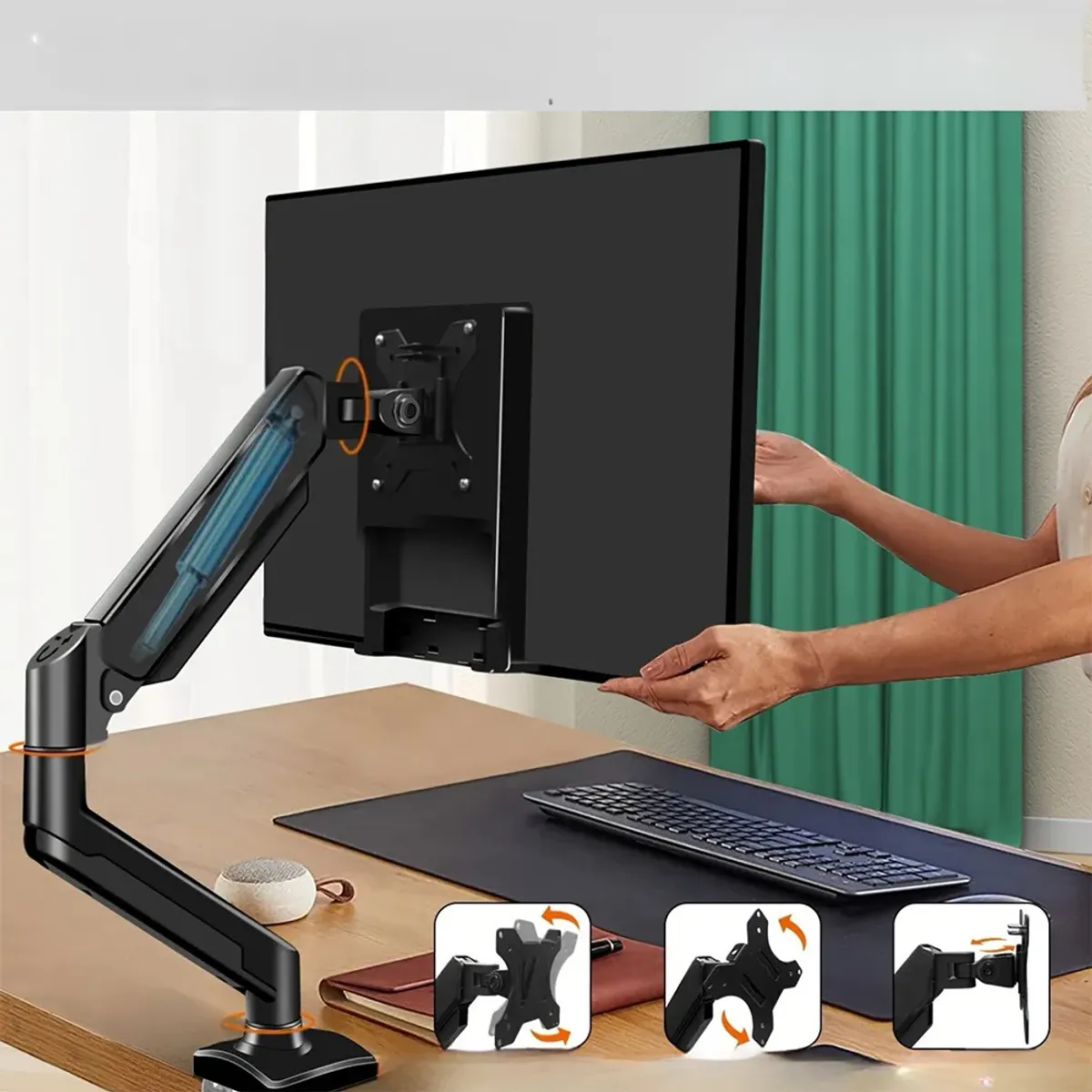 GENERICO - Soporte Pantalla Base Monitor Brazo Soporte Tv 17 - 32