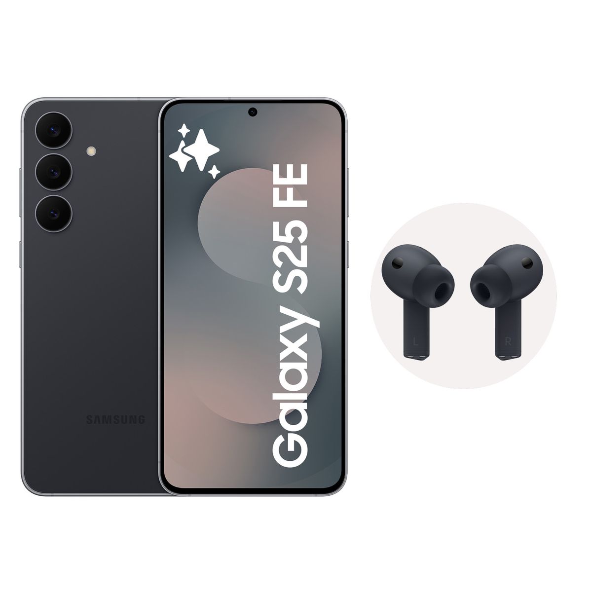 SAMSUNG - Samsung  Galaxy S25 FE 128GB + Galaxy Buds 3 FE