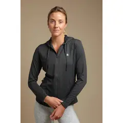 MALI - Full Zip Hoodie Black