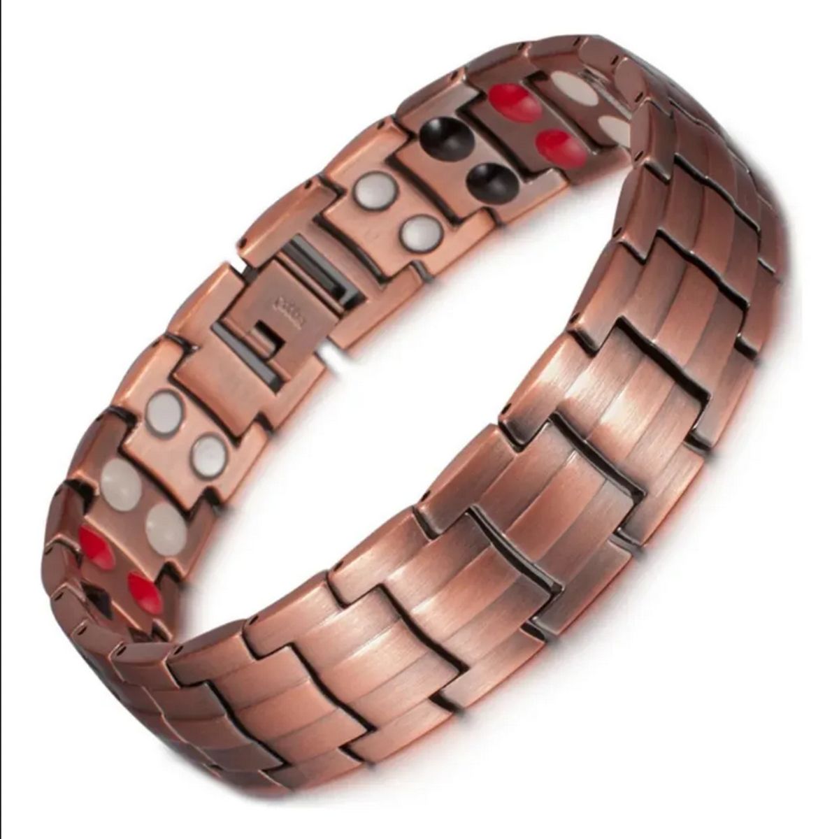GENERICO - Pulsera terapia magnetica cobre calidad hombre mujer