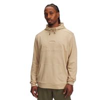 Polerón Training hombre Armour Fleece Café