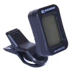 HONDO - AFINADOR DIGITAL CROMÁTICO GUITARRA UKELELE HH-600HO