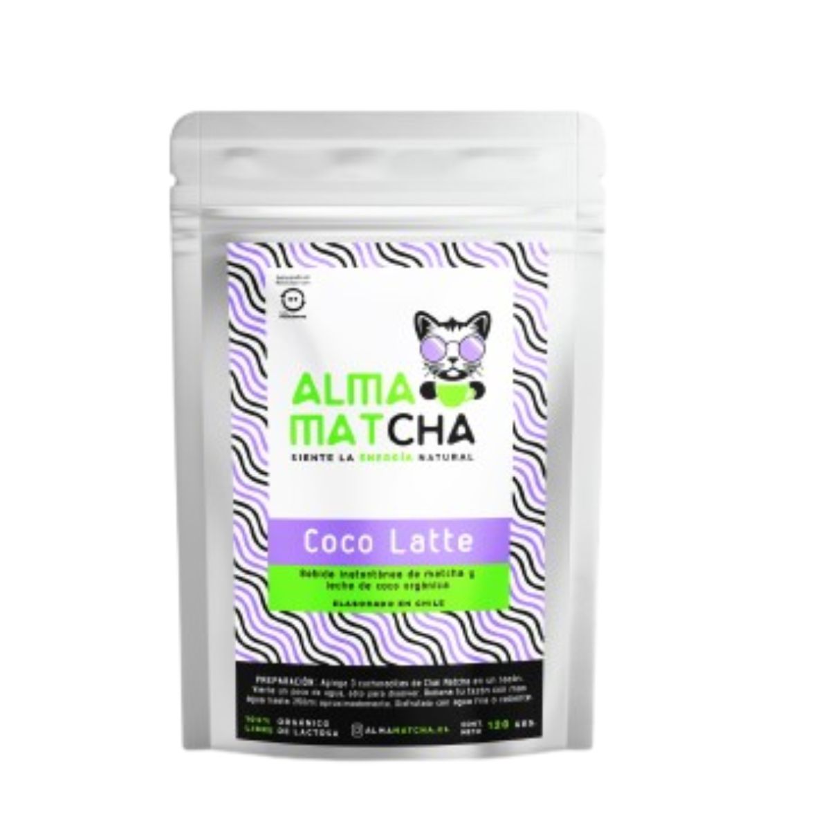 GENERICO - Té Coco Latte Matcha 120g Alma Matcha