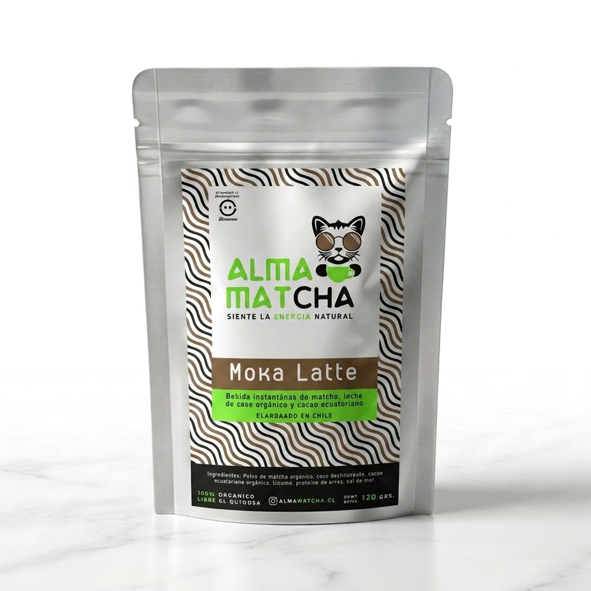 GENERICO - Te Moka Matcha Latte 120g Alma Matcha