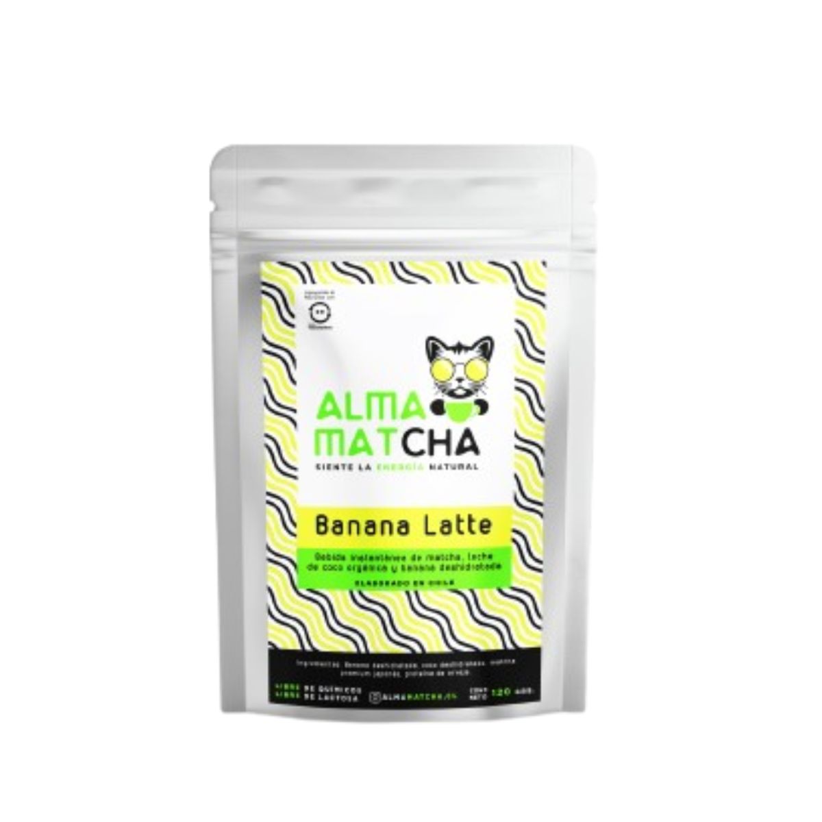 GENERICO - Té Banana Matcha Latte 120g Alma Matcha