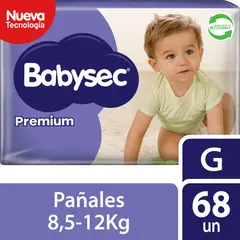 BABYSEC - Pañales de Bebé Premium Cuidado Total 68Un G