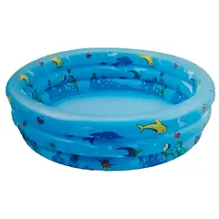 PUNTO STORE - Piscina Inflable Delfines 100x35cms Diversión Segura - PS