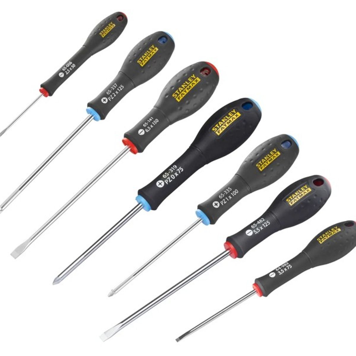 STANLEY - Juego de destornilladores 7 piezas Stanley fatmax FMHT65425-2