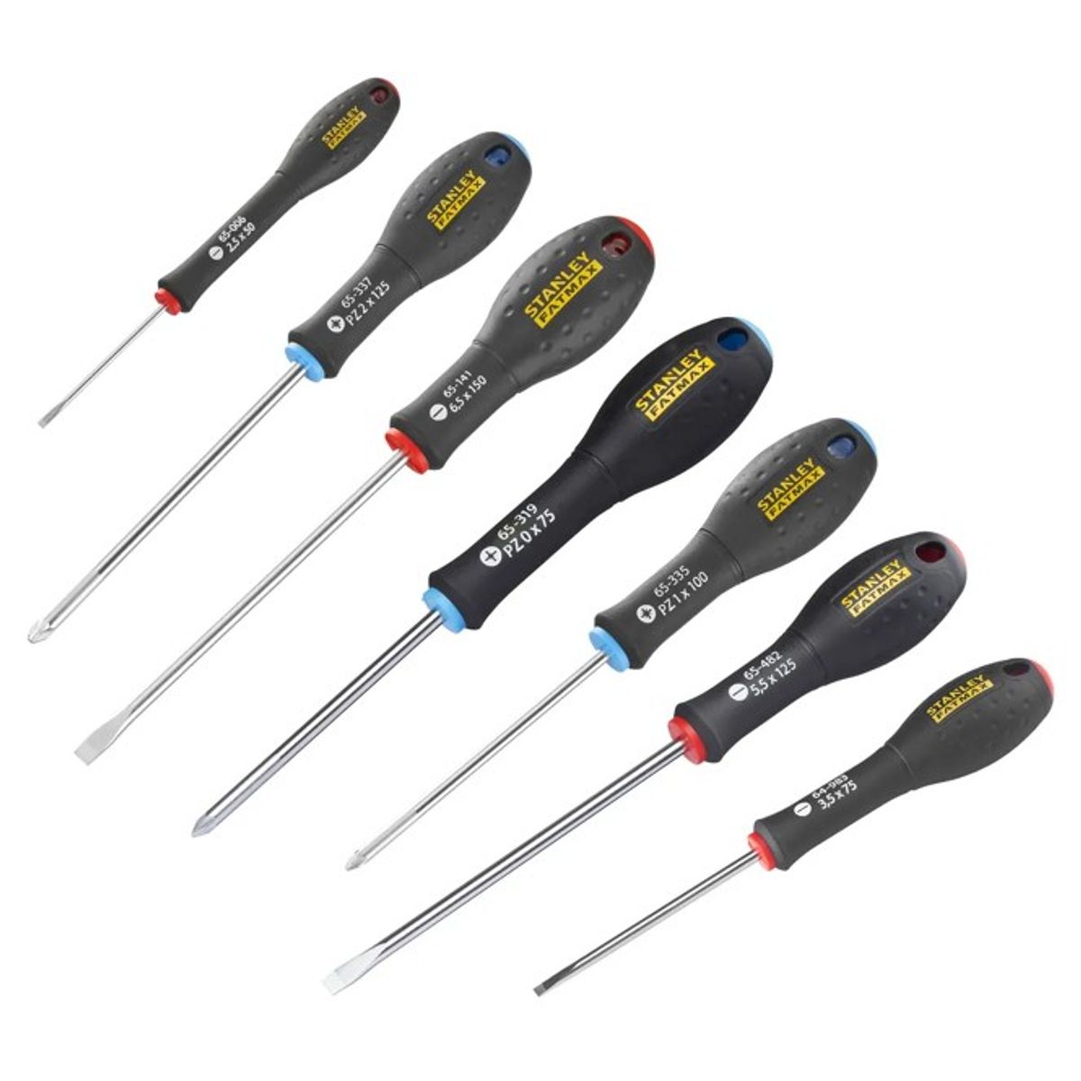 STANLEY - Juego de destornilladores 7 piezas Stanley fatmax FMHT65425-2