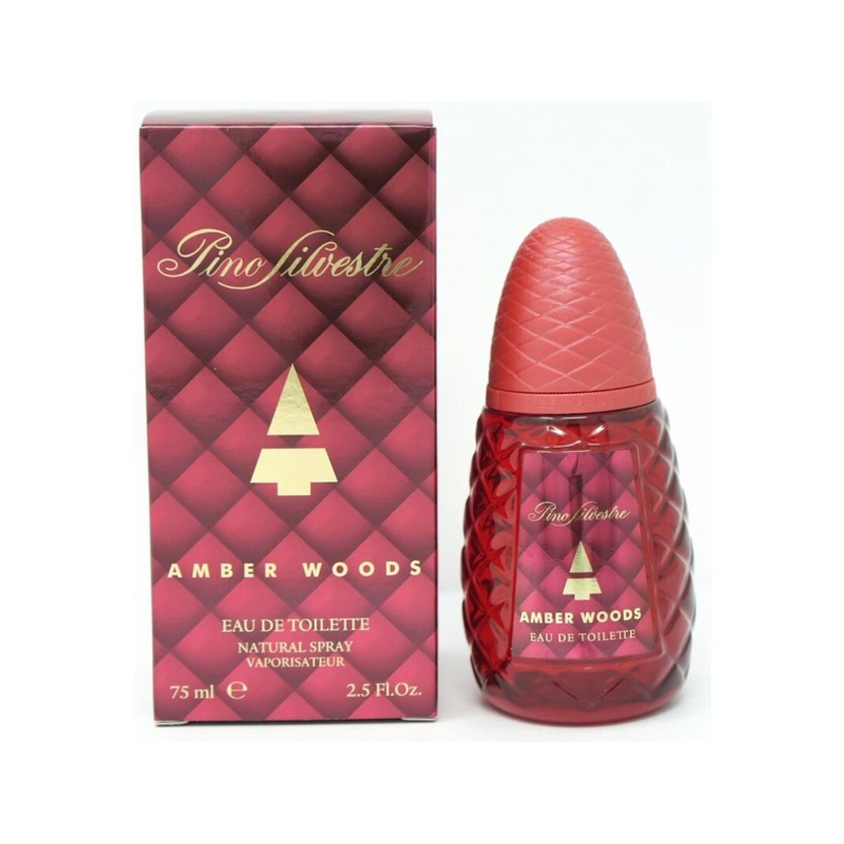 PINO SILVESTRE - Perfume Amber Woods EDT 75 ml Hombre Pino Silvestre