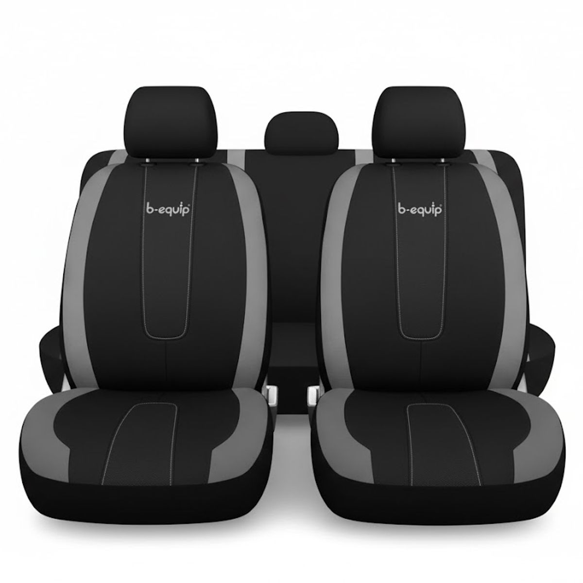 GENERICO - Fundas Cubreasiento B-equip Universal Negro Adv1462 - Sp - Negro