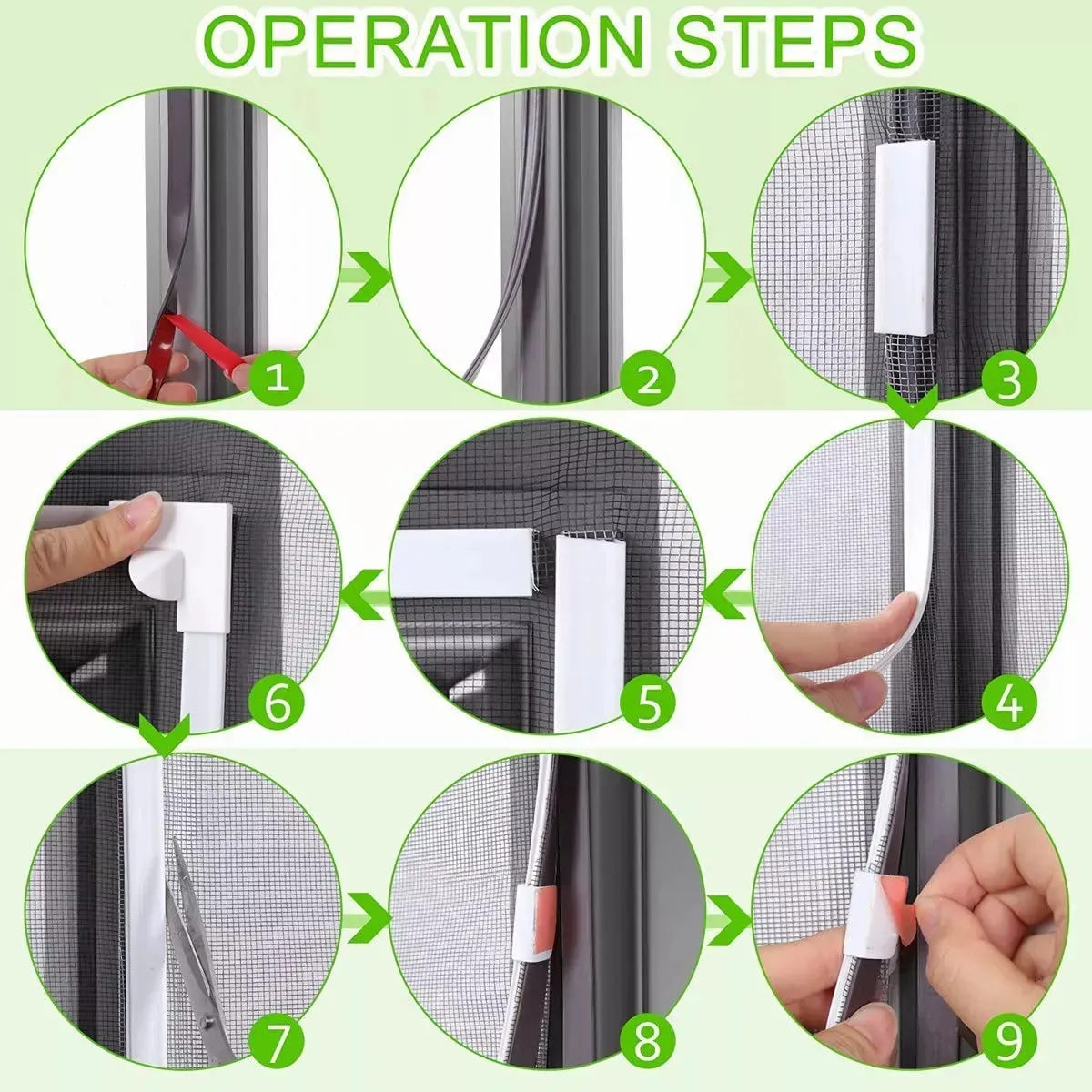 GENERICO - Malla Magnético Antimosquito Moscas Zancudos Malla 150cm180cm