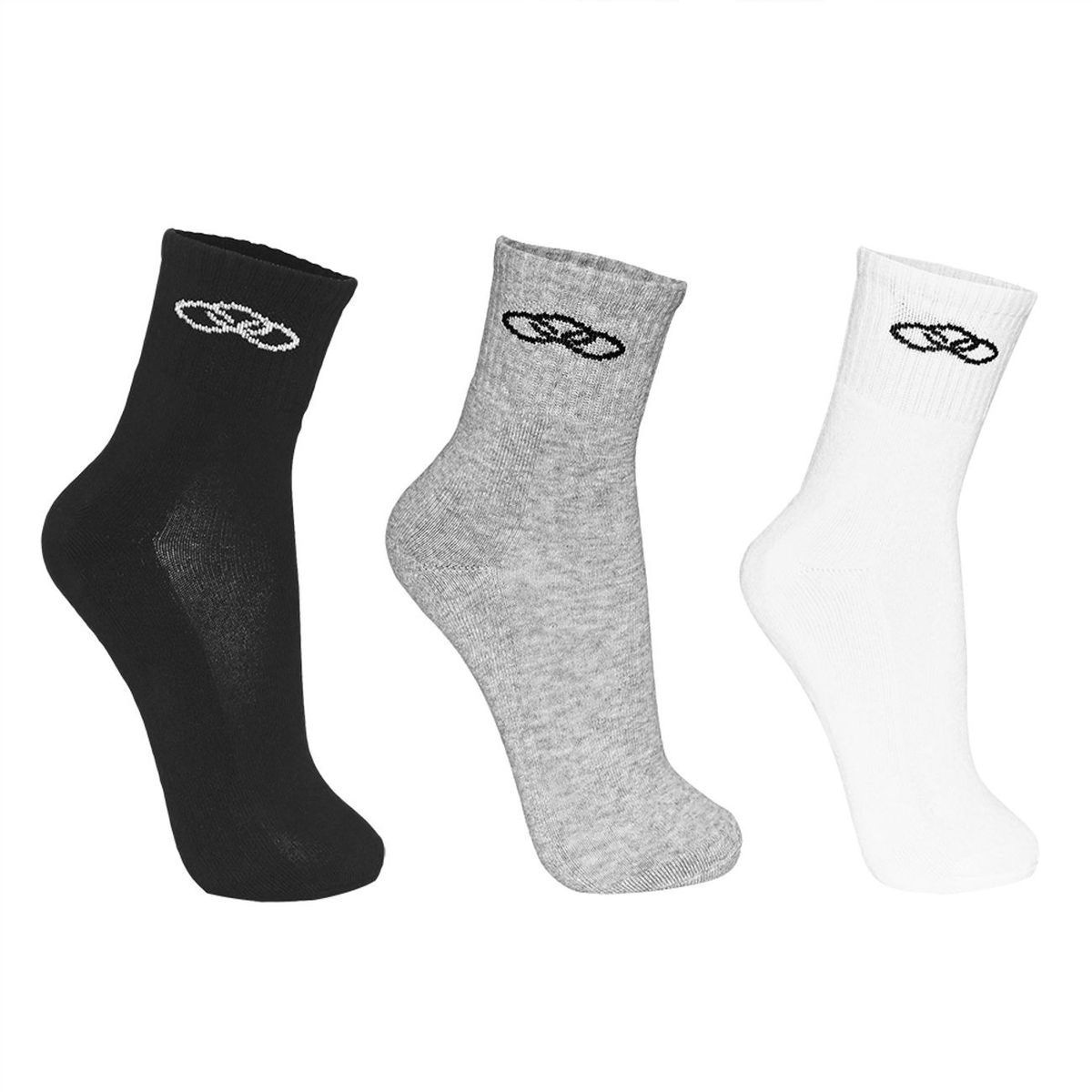 OLYMPIKUS - TRIPACK CALCETINES MEDIOS MULTICOLOR MUJER