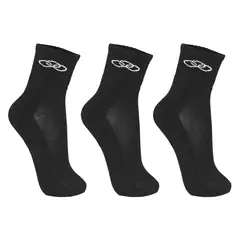OLYMPIKUS - TRIPACK CALCETINES MEDIOS NEGRO MUJER