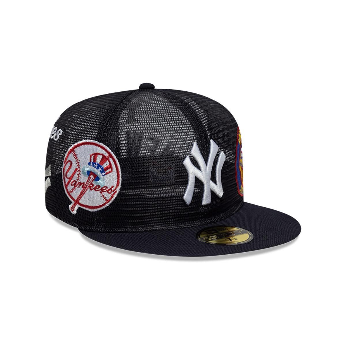 NEW ERA - Gorra 59Fifty New York Yankees Aop Mesh Azul