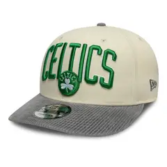 NEW ERA - Gorra 9Fifty Boston Celtics Cord Visor Beige