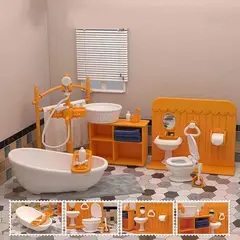 GENERICO - Set miniaturas para barbie o decoracion pequeño 3 a 10 cm