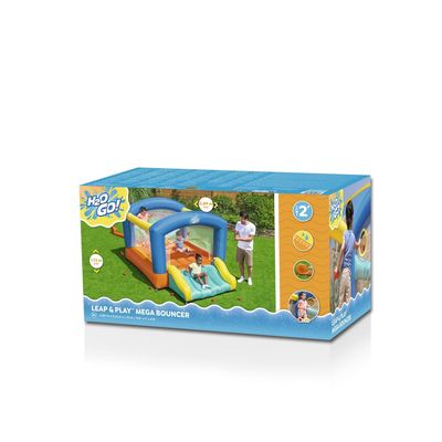 Imagen 2 del producto Castillo Saltador Inflable Con Deslizador Para Niños 2.89mx2.13mx1.73m