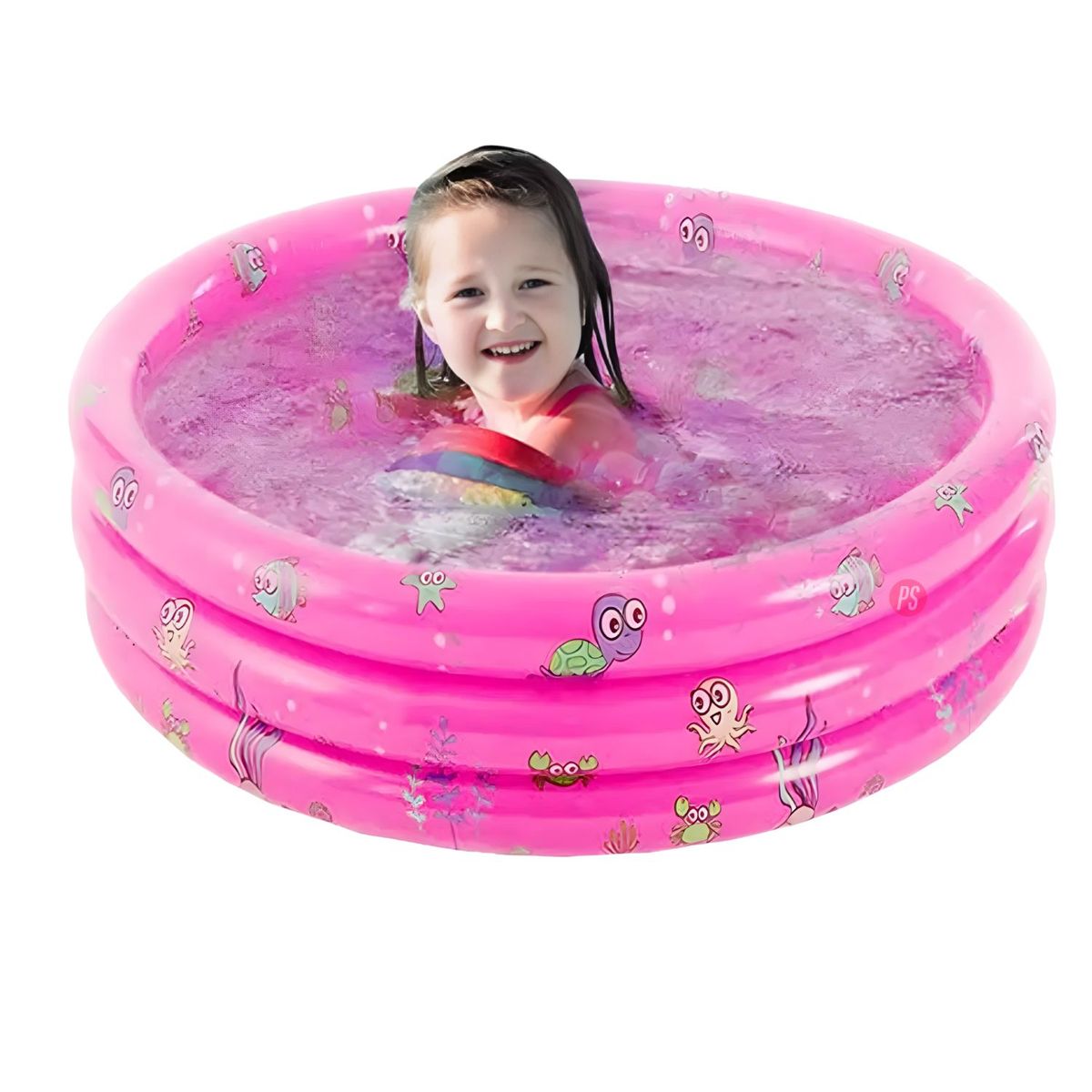 PUNTO STORE - Piscina Inflable Infantil 90cms Diversión Segura - PS
