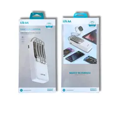 IRM - Power Bank Cargador Portátil 20000 Mah Carga Rápida