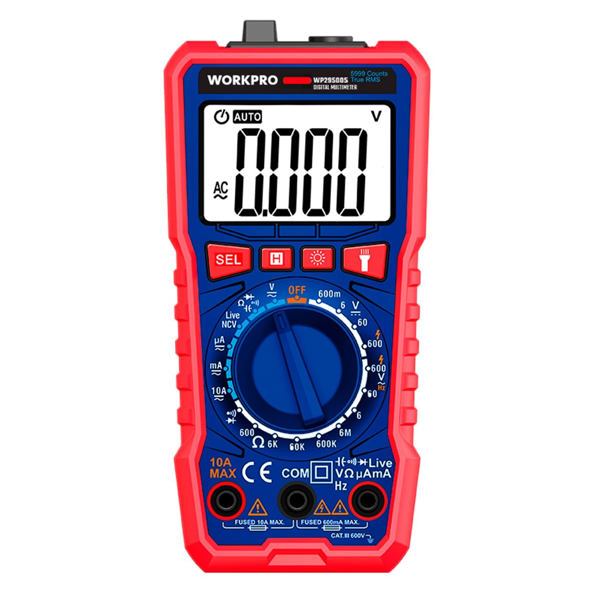 WORKPRO - Multitester  Multimetro - Workpro