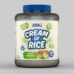 APPLIED NUTRITION - CREAM OF RICE (CREMA DE ARROZ) 2KG 67 SV APPLE CRUMBLE -