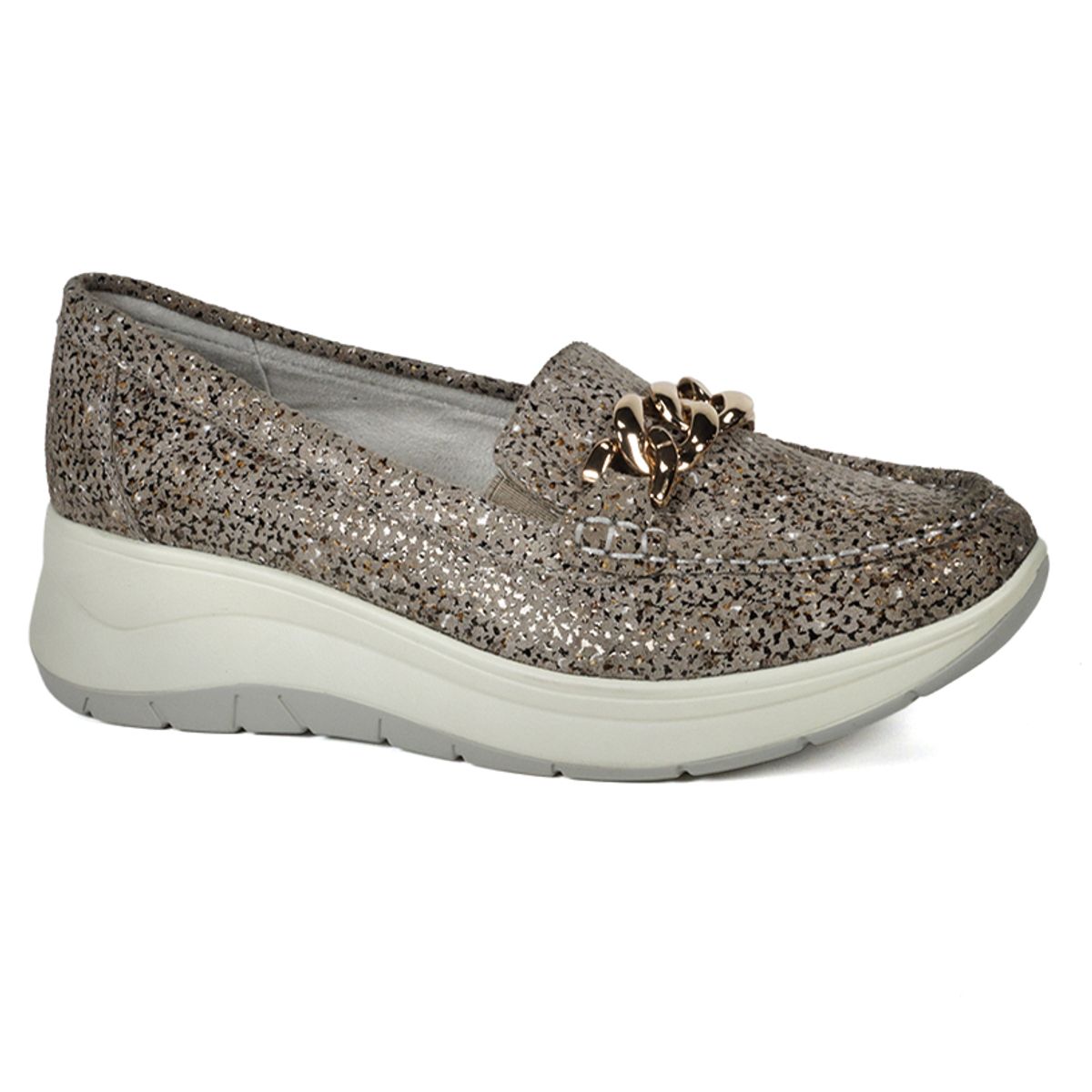 DEGAS - Mocasín Cuero Darice Café DEGAS