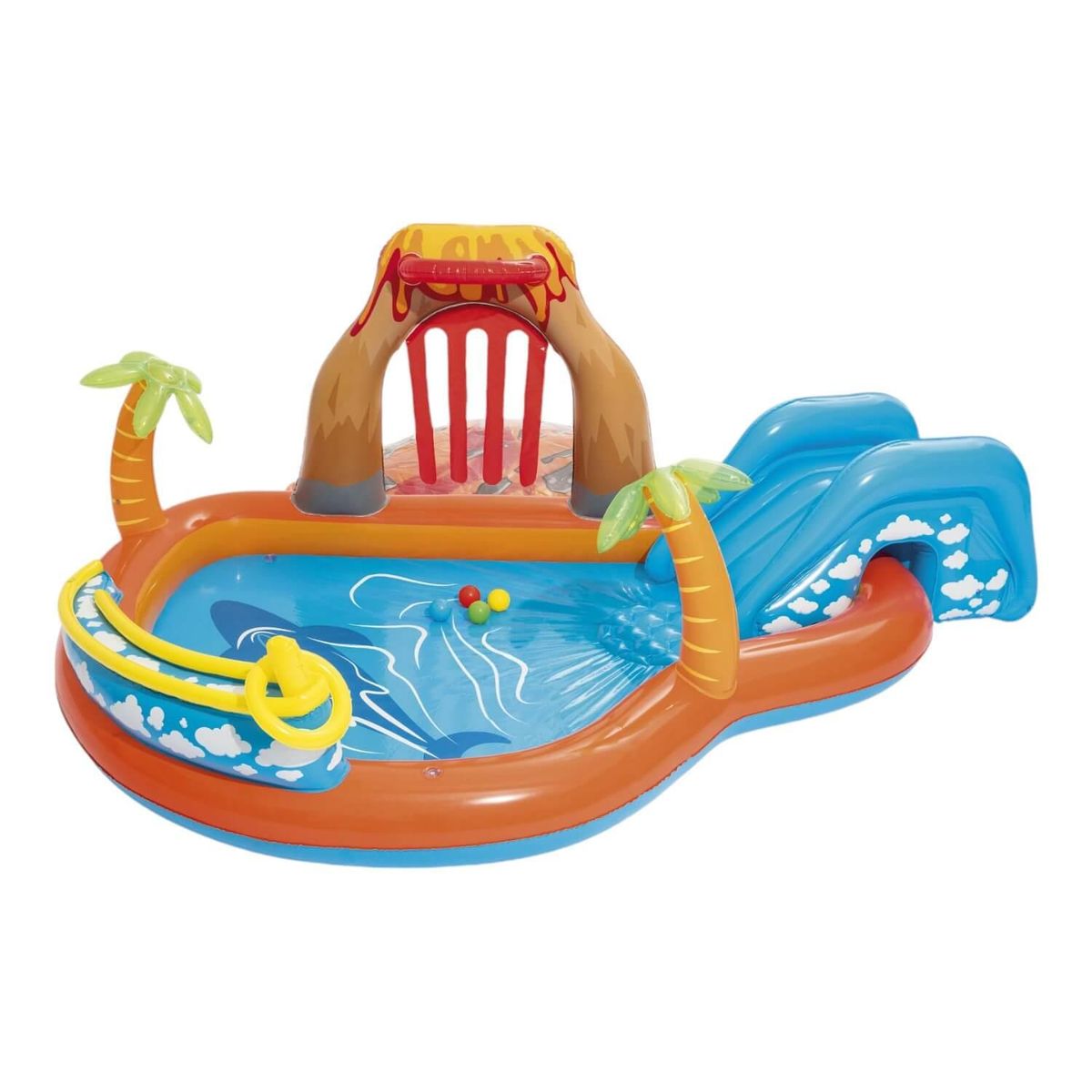 BESTWAY - Piscina Y Juegos Inflable Lava 2.65Mx2.65Mx1.04M Bestway