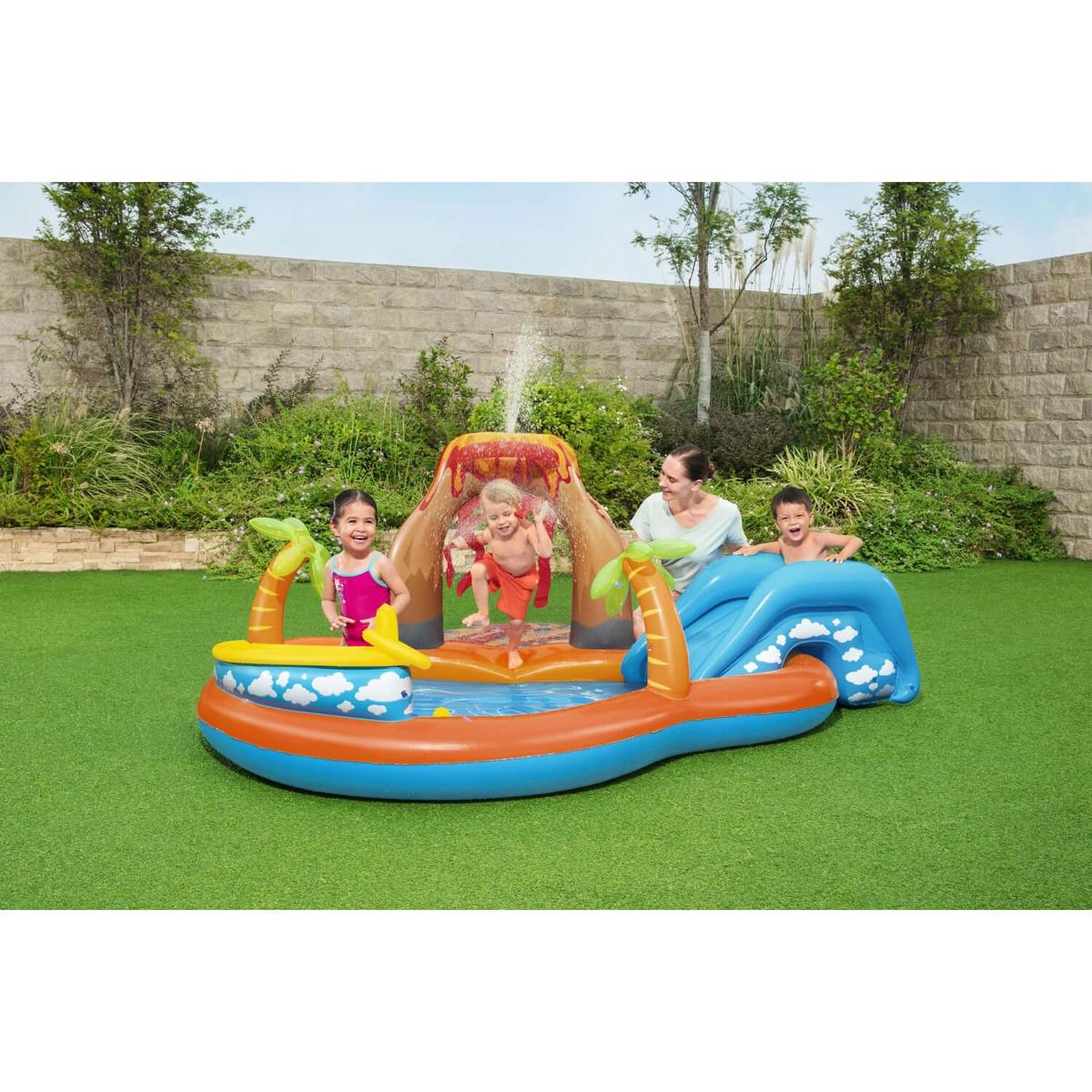 BESTWAY - Piscina Y Juegos Inflable Lava 2.65Mx2.65Mx1.04M Bestway