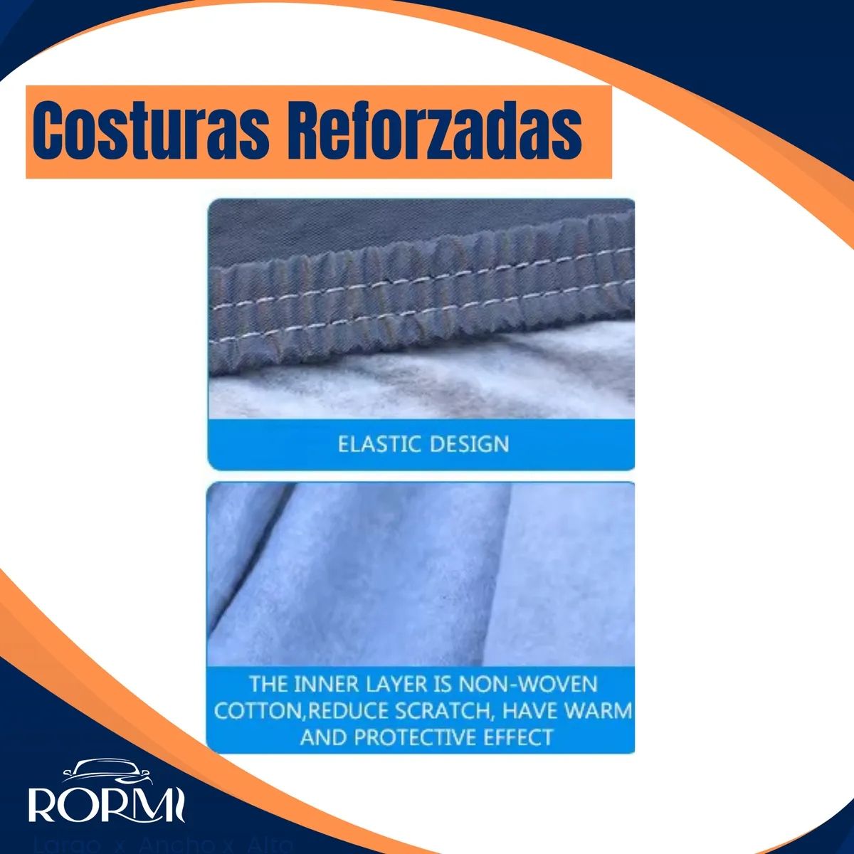 GENERICO - Funda Carpa Cubre Auto Impermeable Extra Gruesa Premium Pro Talla L
