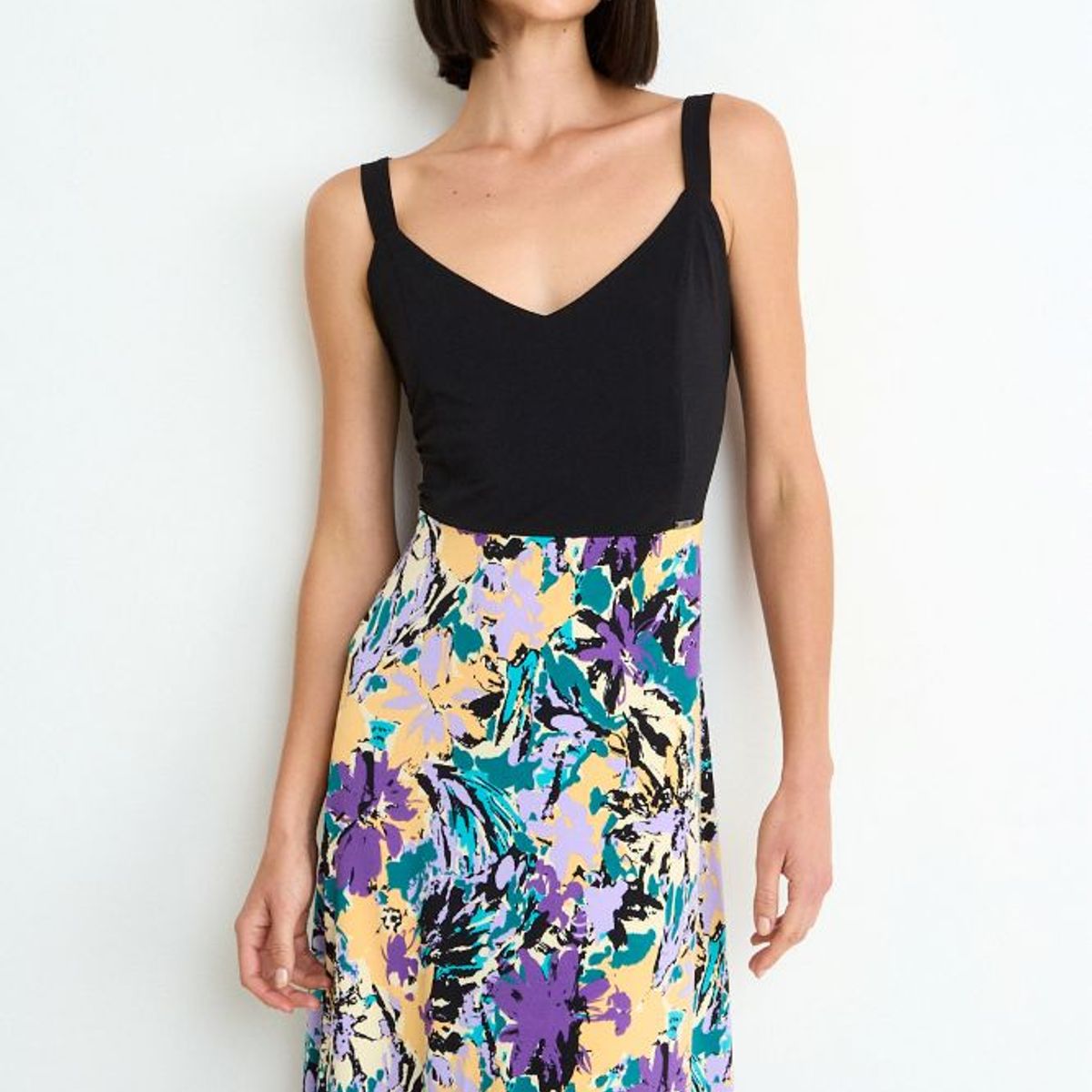 ASH - Vestido Largo Fantasia Mujer Verde  Ash