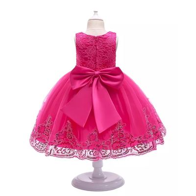 Imagen 2 del producto Vestido Bautizo Paje Fiesta Modelo Cristina Color Fucsia