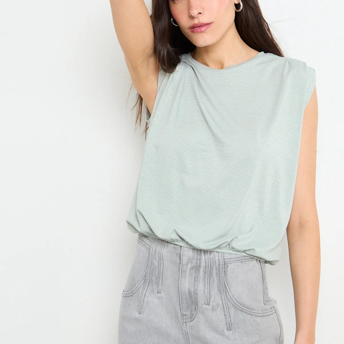 IO - Polera Fantasia Mujer Verde Io