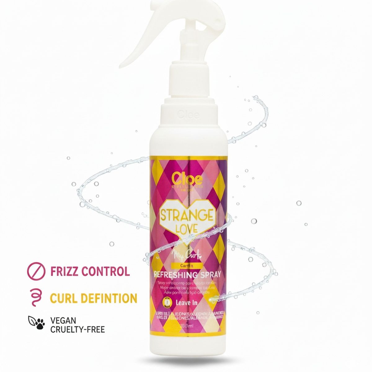 CLOE - Spray Refrescante Rizos Strange Love Cloe Professional 250ml