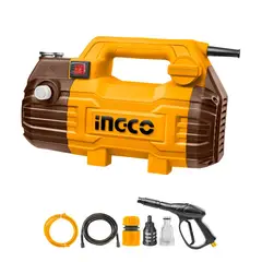 INGCO - HIDROLAVADORA COMPACTA ELECTRICA INDUSTRIAL 1500W/100BAR