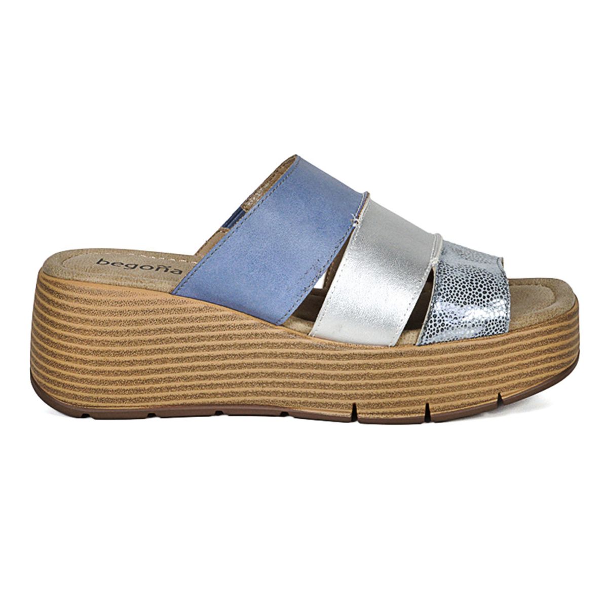 BEGOÑA - Sandalia Brunella Celeste BEGOÑA