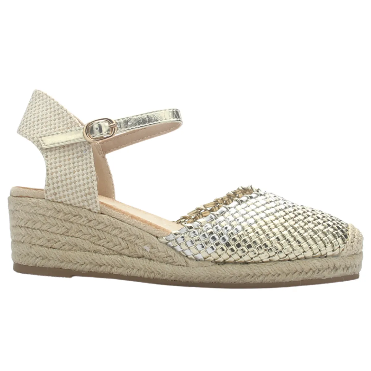 CHALADA - Alpargata Mujer Dorado Casual Chalada Parati-11