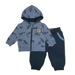 PUMUCKI - Buzo para bebé Esqueletos afranelado