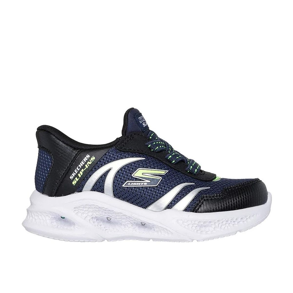 SKECHERS - Zapatillas Urbanas Niños Skechers Slip-ins Skechers Meteor-Lights-Brisk 403848N-NVBK