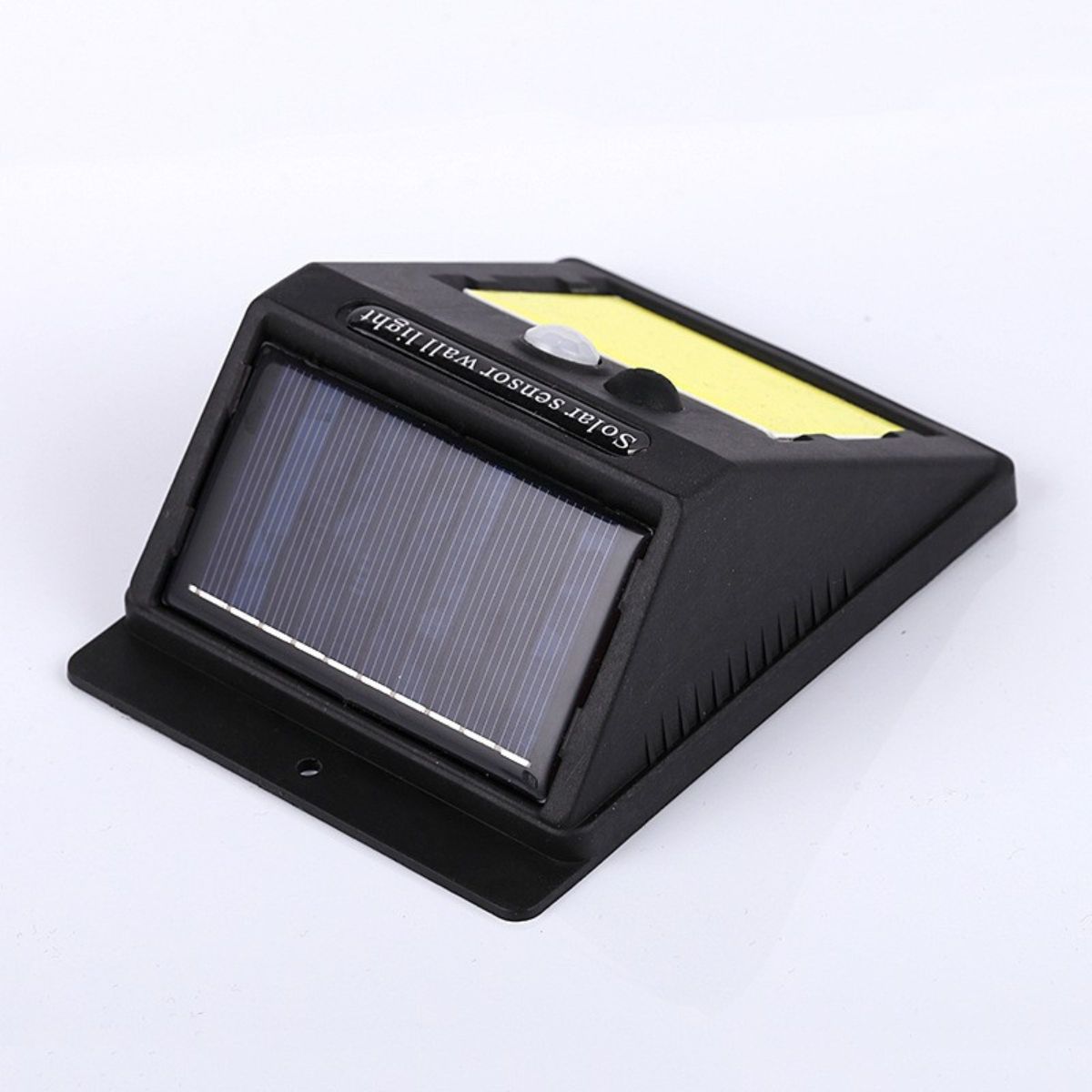 GENERICO - Foco Solar 60 LED Exterior con Sensor Movimiento Luz Fría