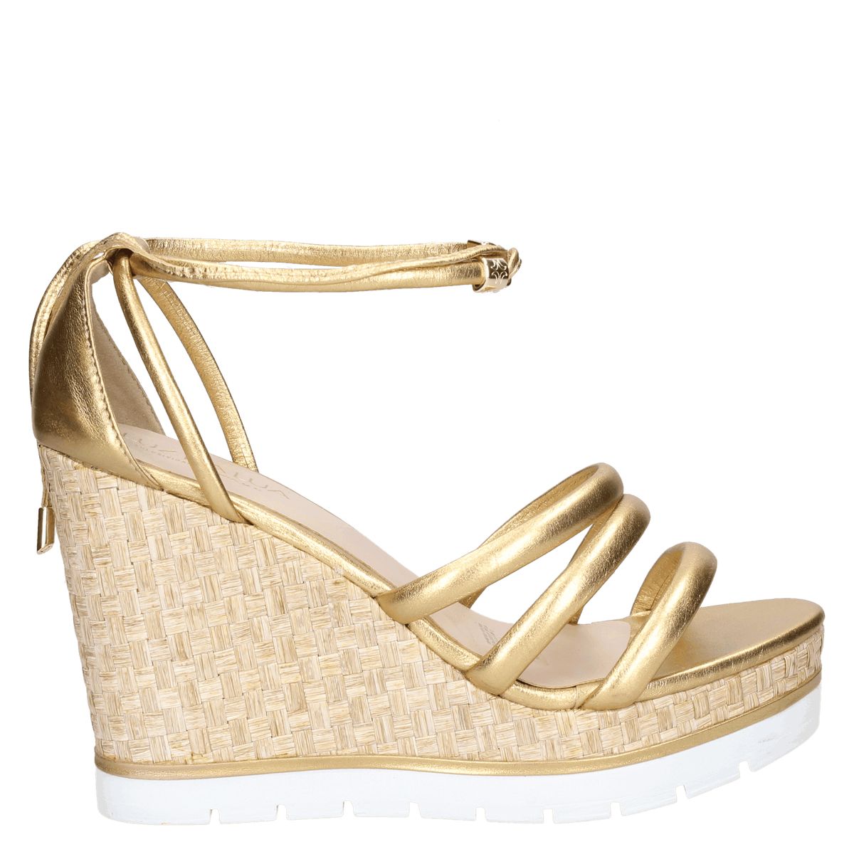 LUZ DA LUA - Sandalia Casual Mujer Dorado Luz da Lua