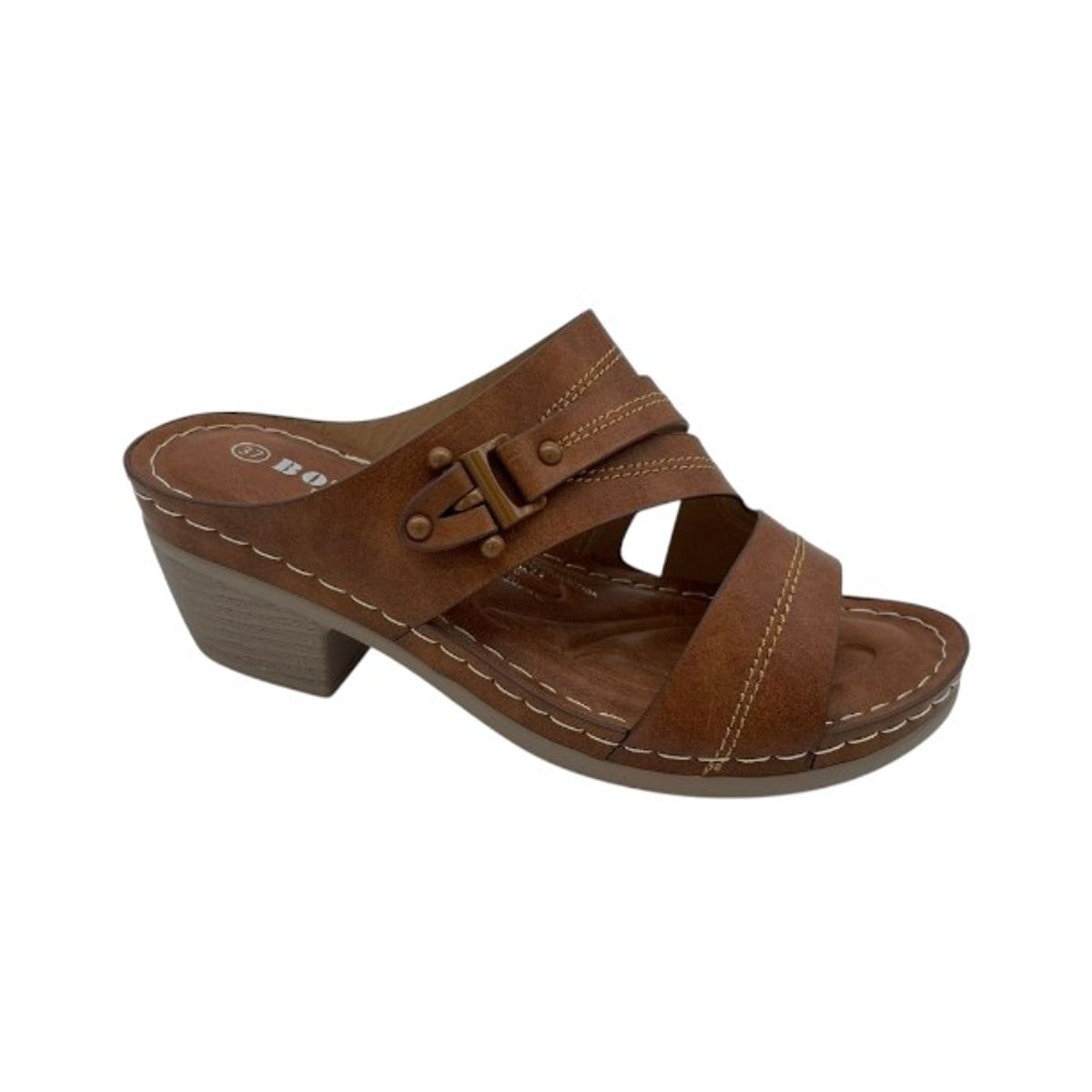 HERIEL - Sandalia Café Taco Mujer