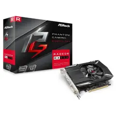 ASROCK - Tarjeta de Video -  Phantom Gaming  - AMD Radeon RX550 2G - 2 GB, GDDR5, 64 bits