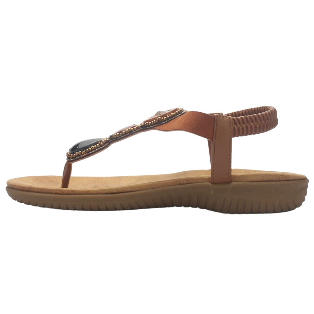 CHALADA - Sandalia Mujer Camel Casual Chalada Clara-12