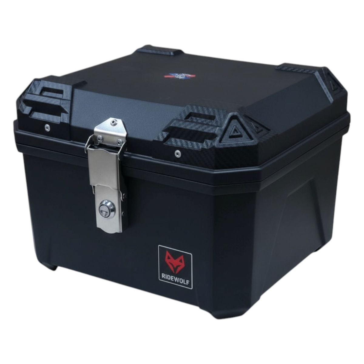 CASTLETEC - Baúl Top Case para motocicleta 36 Litros RIDEWOLF 047-36