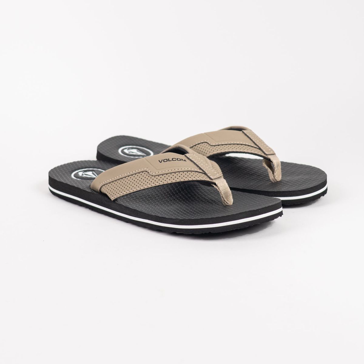 VOLCOM - Sandalias Grindstone Beige Hombre Volcom