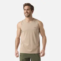LIPPI - Polera Hombre Boulder Sleeveless T-Shirt Beige