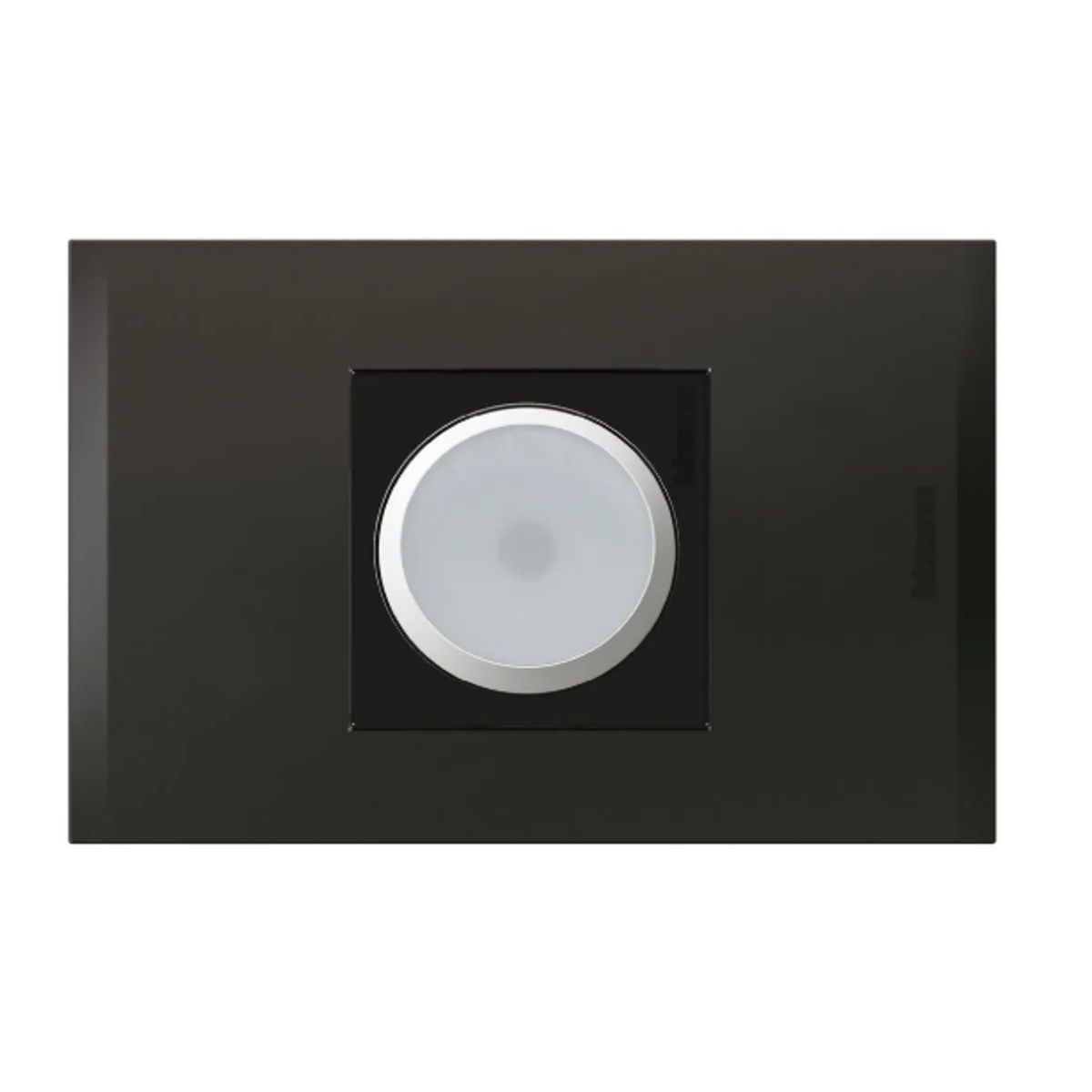 BTICINO - Lampara Emergencia Extraible Bticino Antracita Black Nobile
