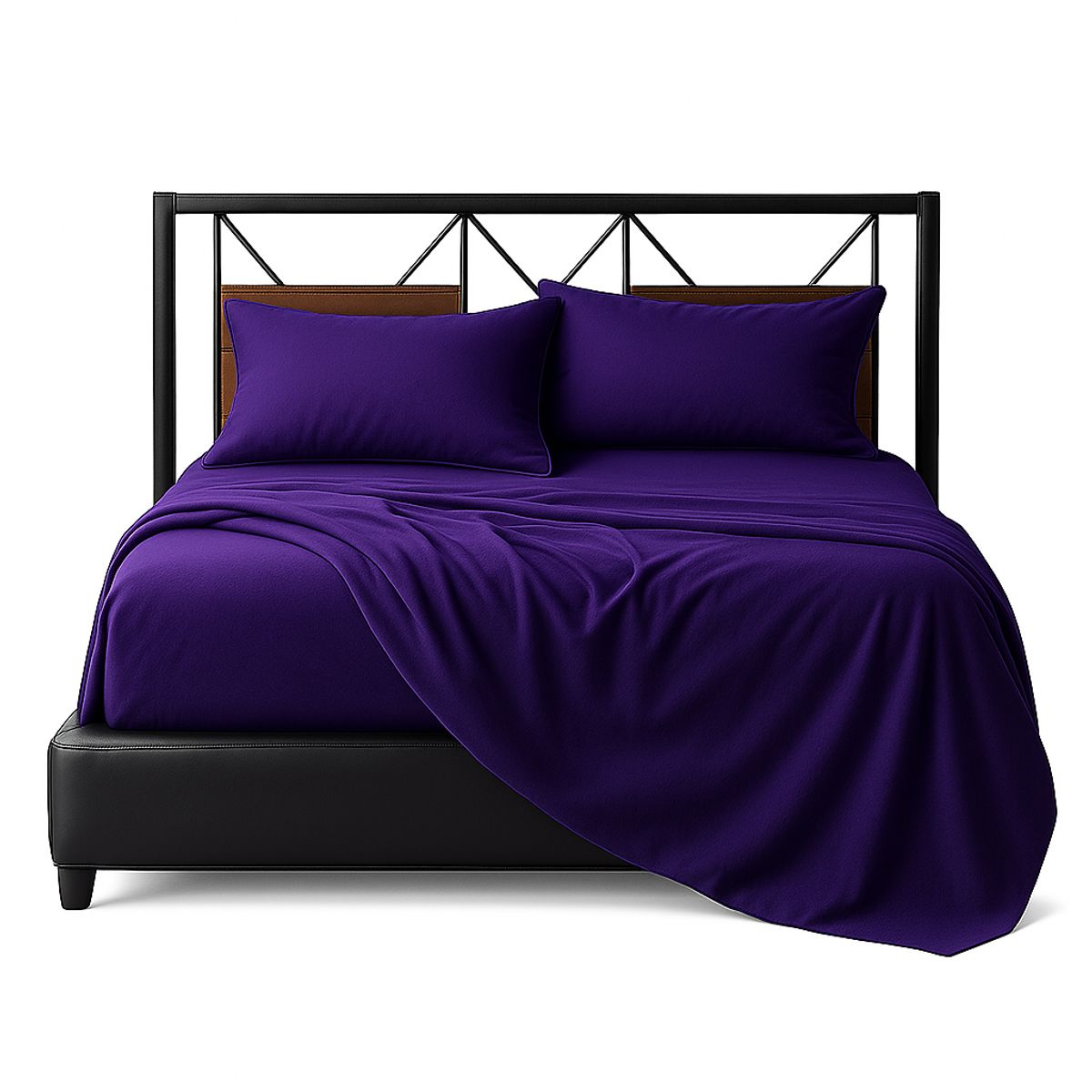 ARMONIA - Sábana Plaza y Media Plazas 800 Hilos Liso Rojo v14